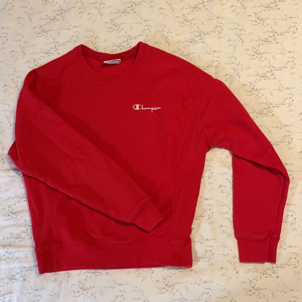 Woman’s Champion Reverse Weave Crew, Medium